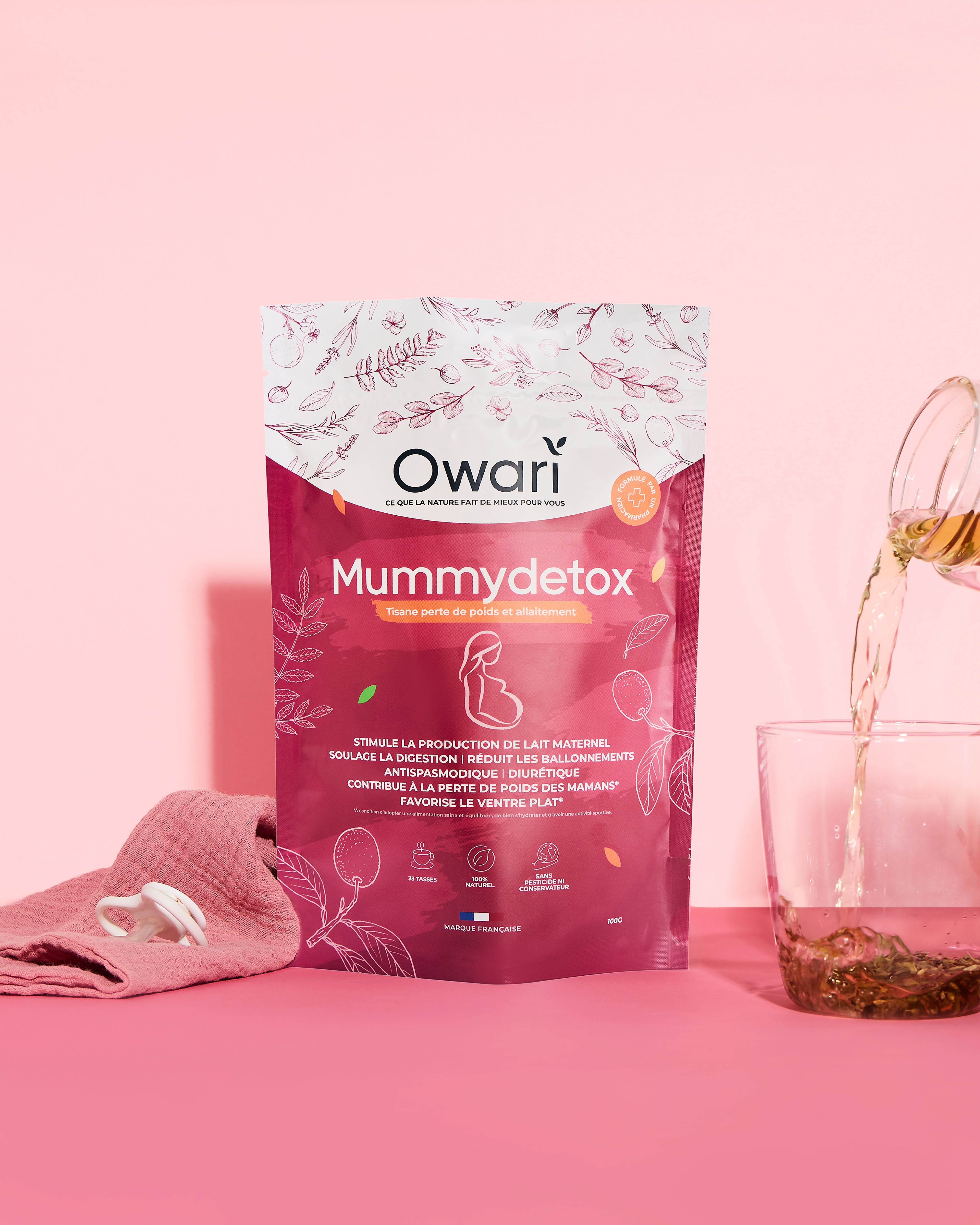 THE DETOX COMPATIBLE AVEC L’ALLAITEMENT : MUMMYDETOX OWARI