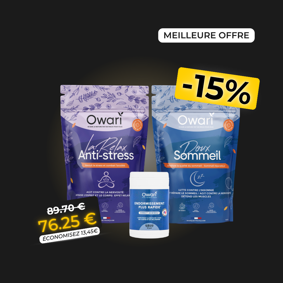 PACK SOMMEIL APAISÉ ET RÉPARATEUR