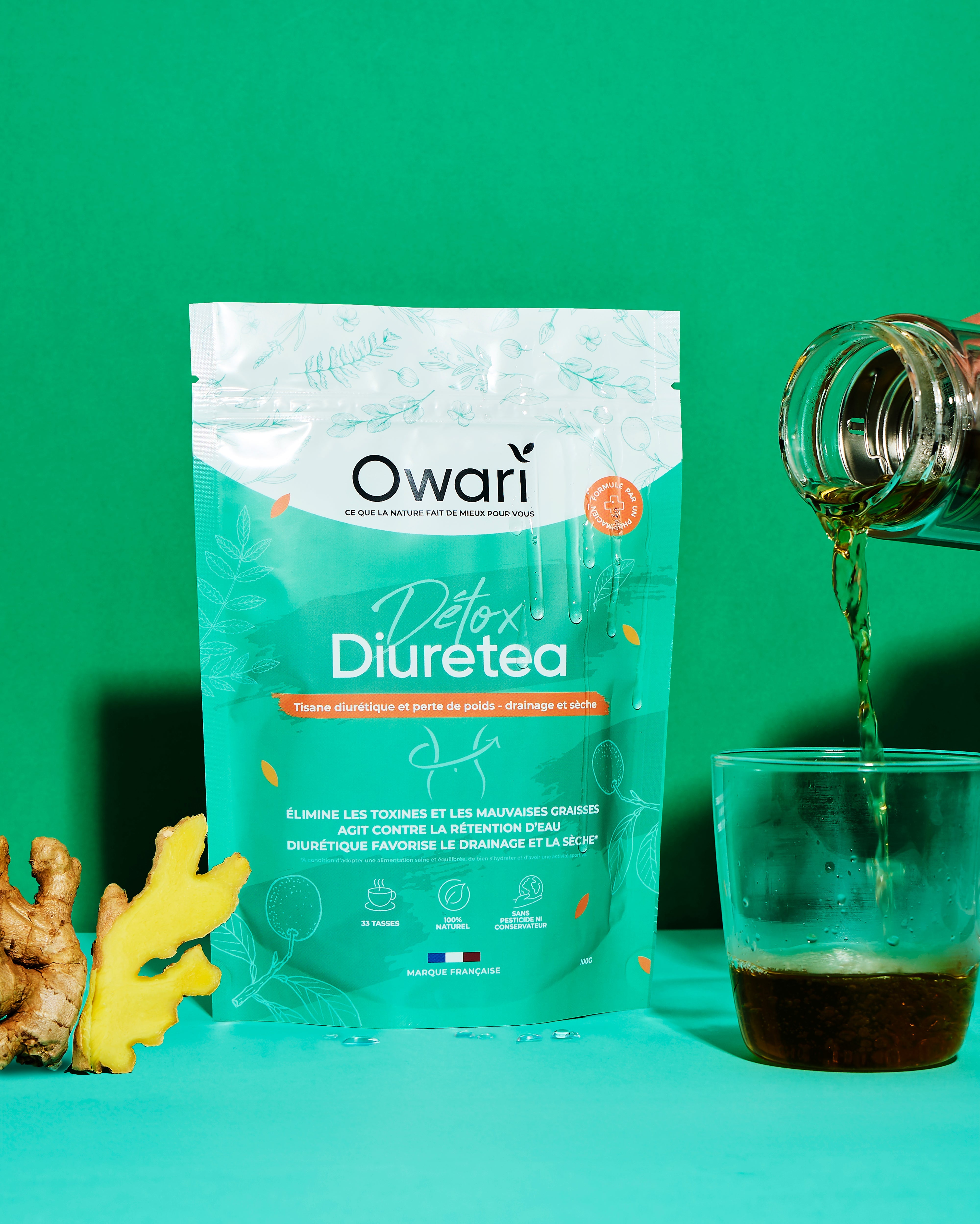 THE POUR FAVORISER LA DIURETIQUE : DIURETEA OWARI