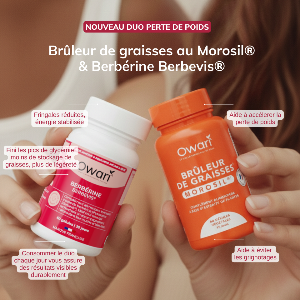 DUO PERTE DE POIDS: MOROSIL® et BERBEVIS®
