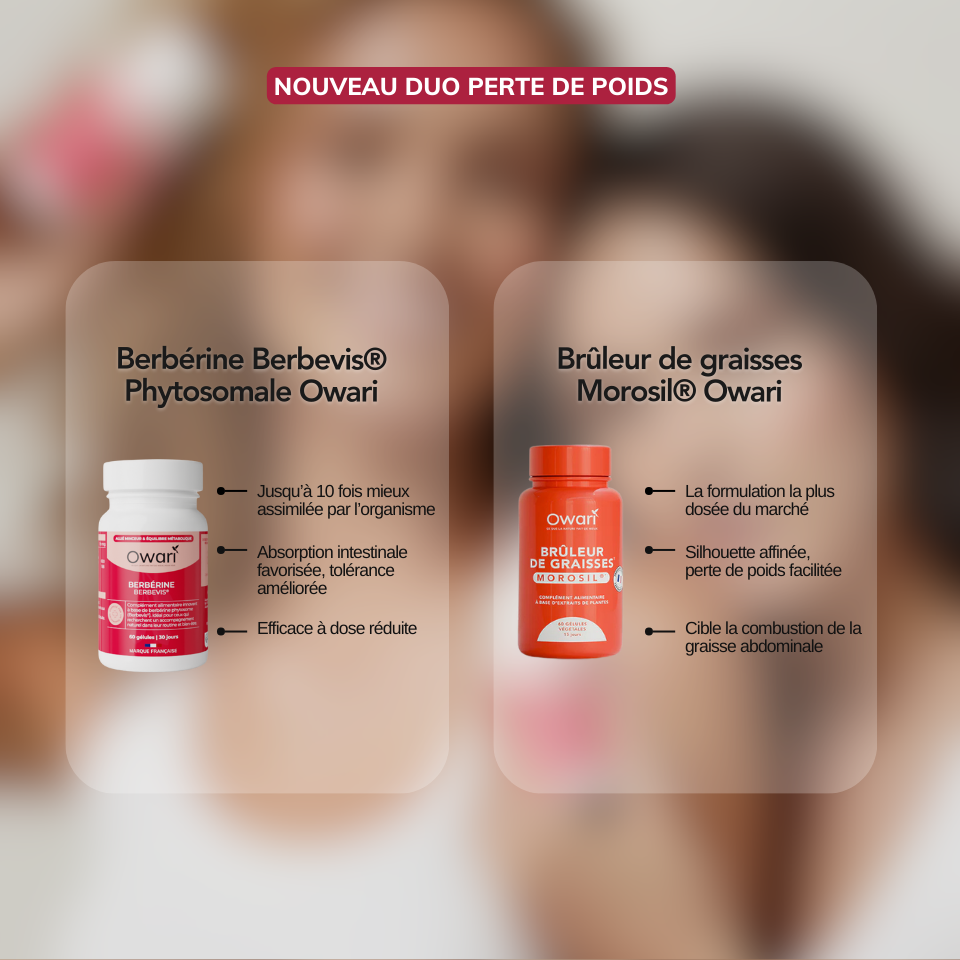 DUO PERTE DE POIDS: MOROSIL® et BERBEVIS®