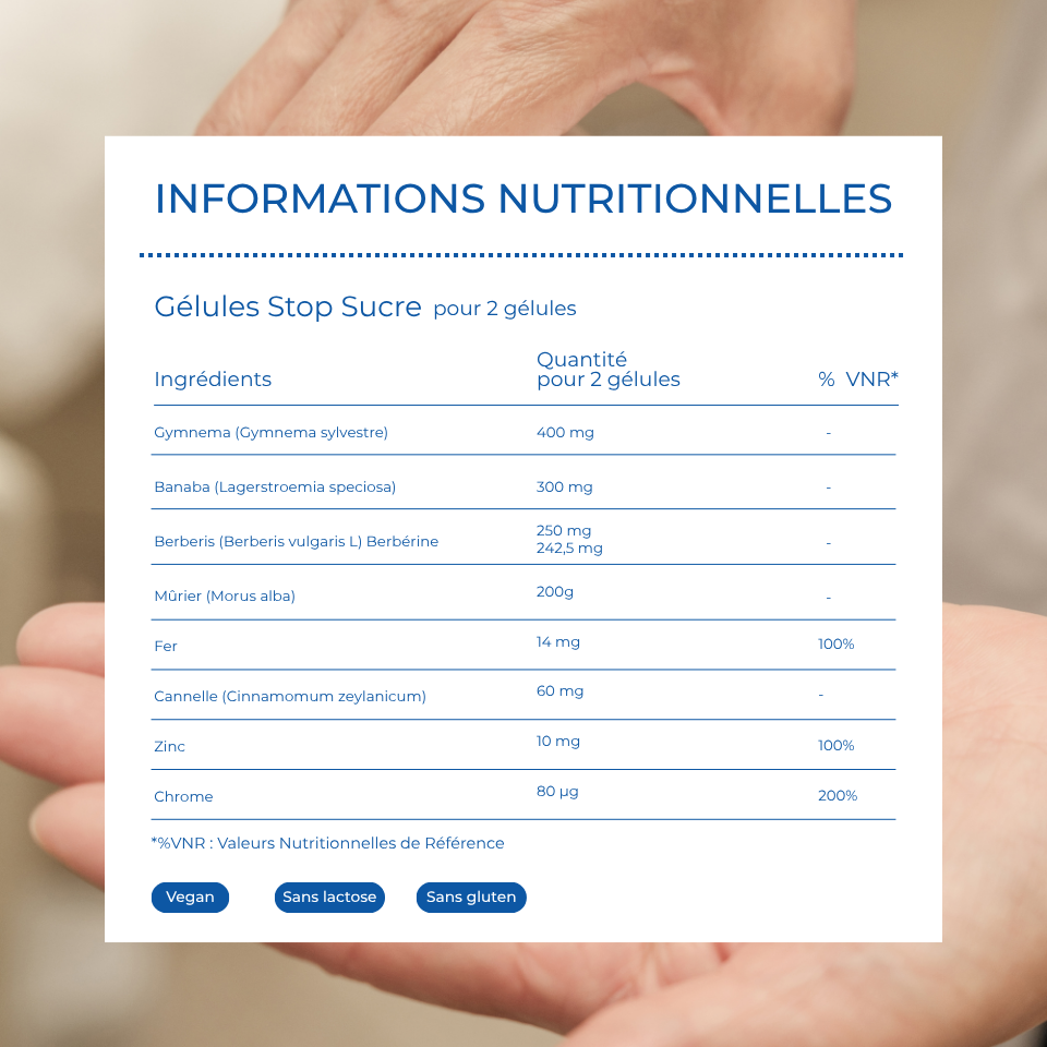 STOP Sucre : Gélules
