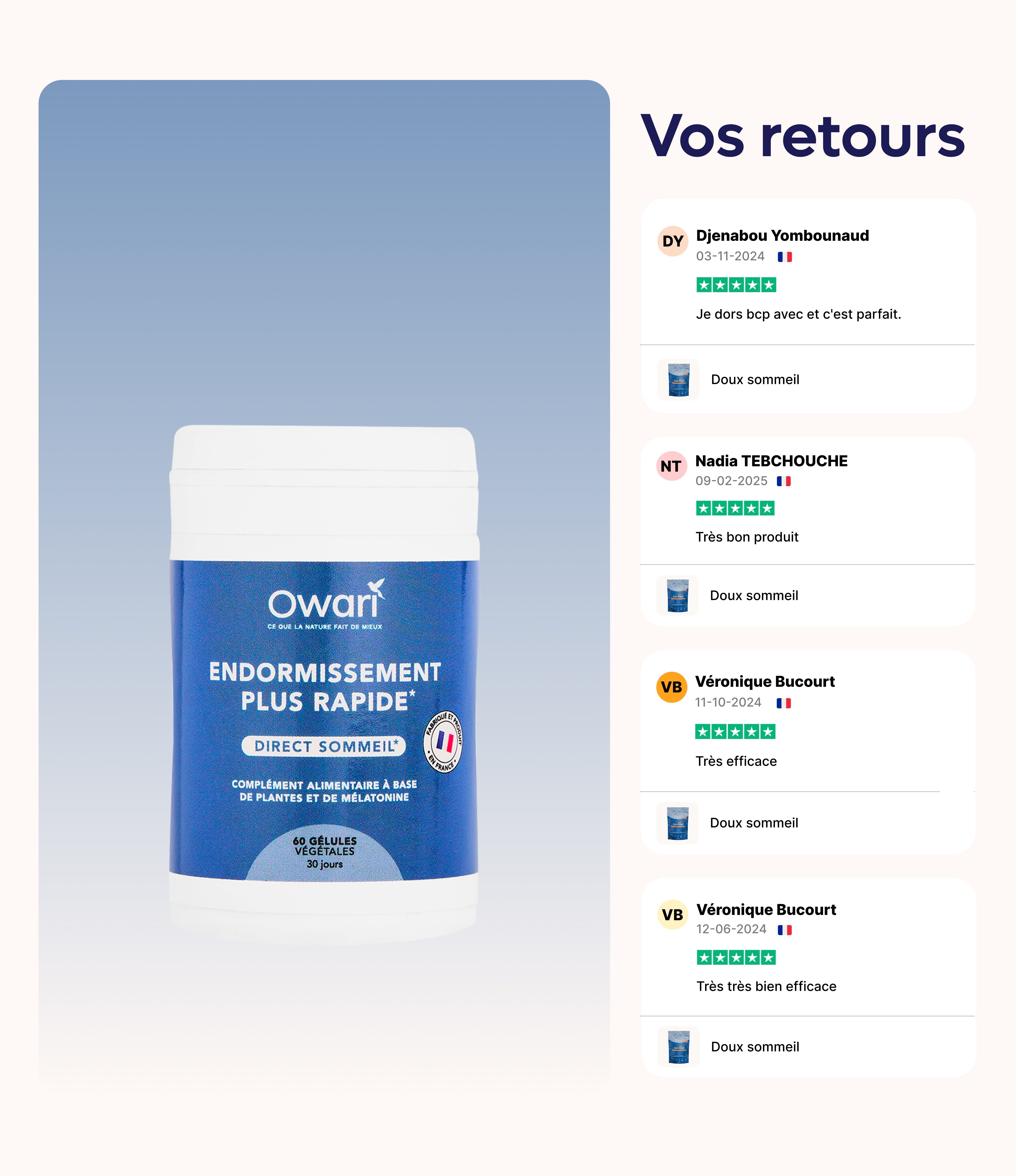 Gélules sommeil