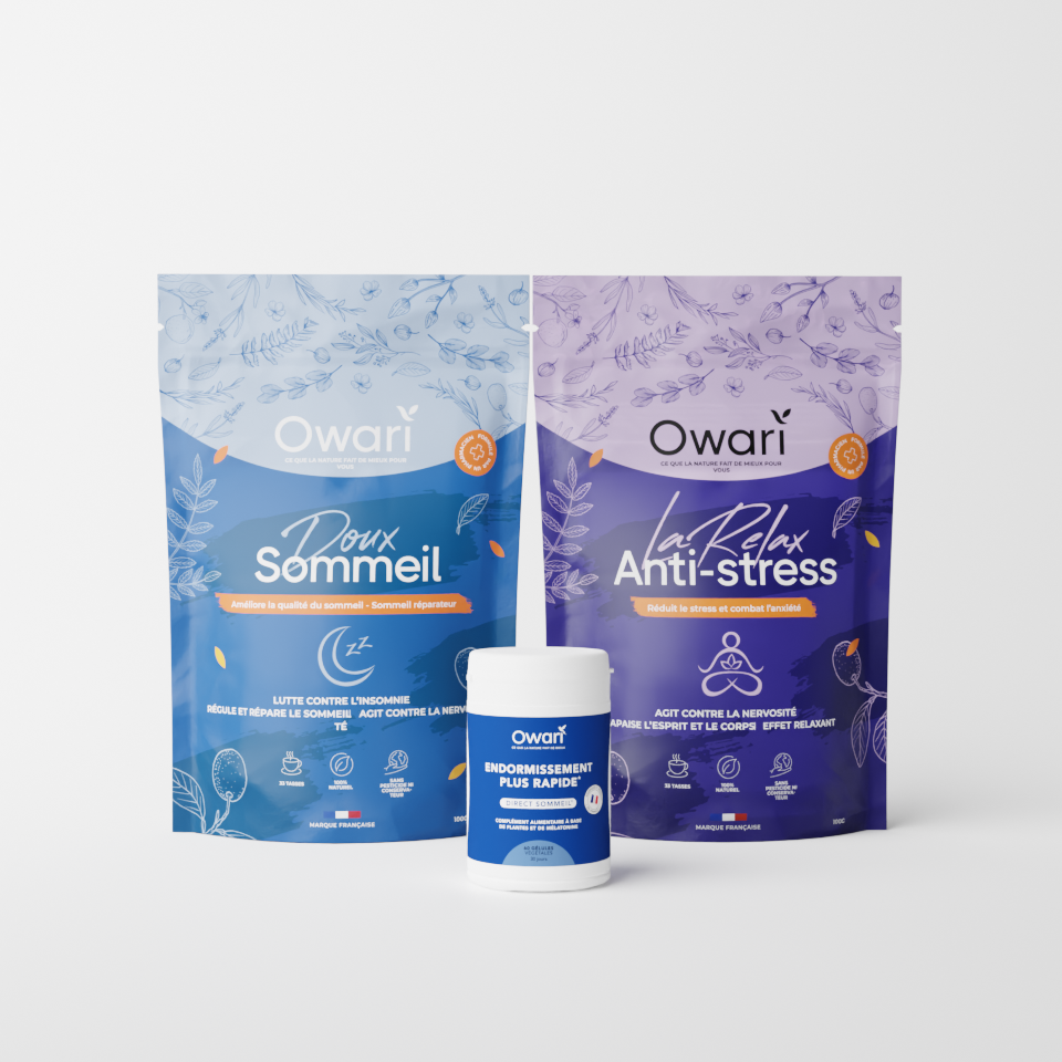 Pack - Sommeil apaisé et réparateur