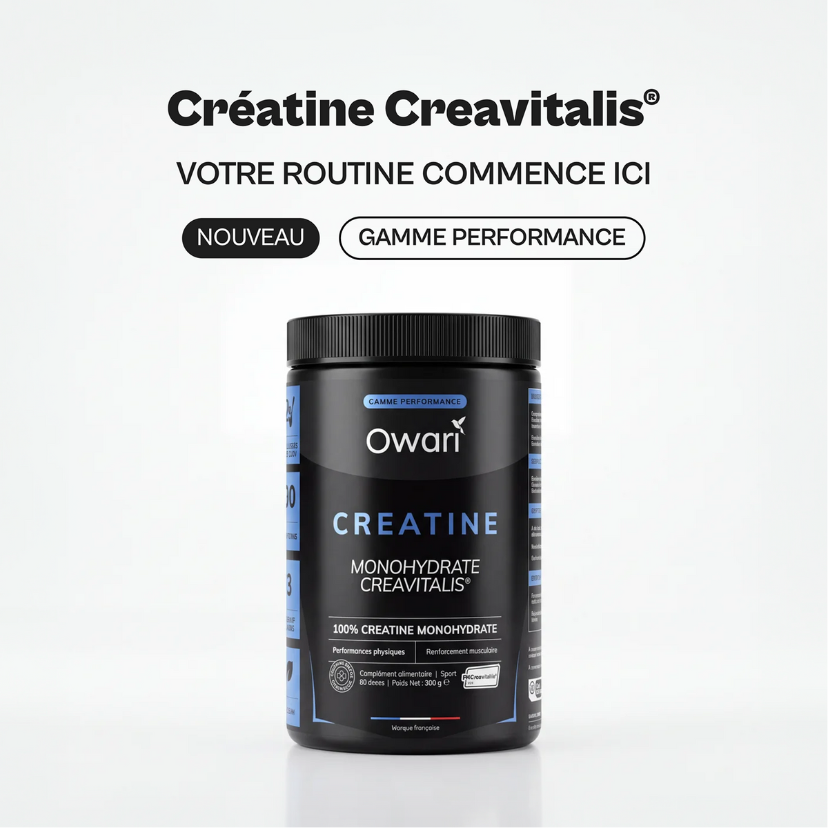 Créatine Monohydrate Creavitalis®