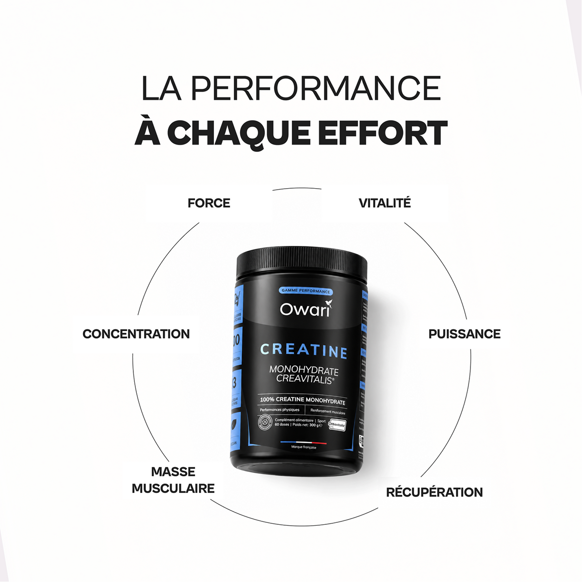 Créatine Monohydrate Creavitalis®